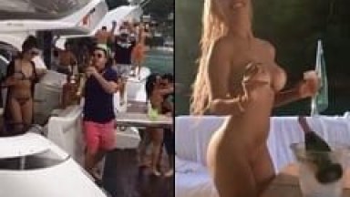 Festinha em Iate de Luxo Com Várias Gostosas Rebolando e Ficando Nuas Faz a Gente Pensar: Tem Vida Mais Barata Que Essa, Mas Não Presta Não
