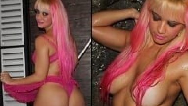 Débora Fantine Vocalista Gostosa do Grupo Tequileiras do Funk se Exibiu em Vídeos Exitantes Rebolando Gostoso na Cara de um fã e Lavando Seu Carro
