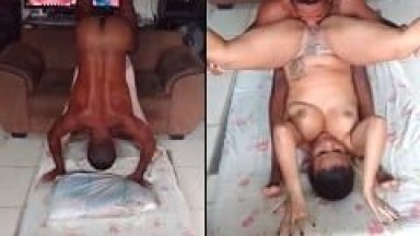 Pescador Trepa Com Suas Duas Putas em Posição de Kama Sutra e Já dá Uma Cambalhota Pra Cair Chupando a Bucetinha Delas – Caiu na Net