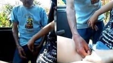 Esposa Ficou Tocando Uma Pra um Tiozinho do Carro Enquanto Ele Brincava Com Sua Buceta e o Corno Filmou Essa Putaria Imprevista – BA