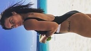 Cleo Pires Atriz Mais Sexy da Globo se Divertiu na Praia em Gravação e Sensualizou de Biquíni Brincando e Falando Sacanagens em Entrevista no Final