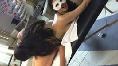 Modelos Espetaculares Que Participam do Maior Reality Show Erótico do Brasil, a Casa Hot, Fizeram Uma Putaria Lésbica Regada de Sexo Oral