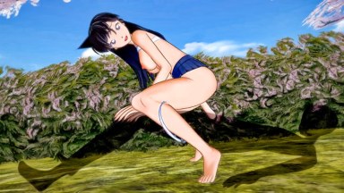 Ran Mouri from "Detective Conan" fucking