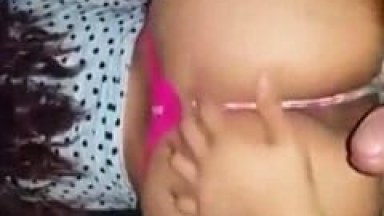 Sexo amador com Bia vagabunda trepando com dois