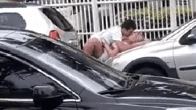Flagra Caseiro Brasileiro De Casal Amador Transando na Rua em Ritmo de Carnaval Total