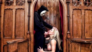 She gladly accepts her penance