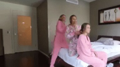 Filme porno completo – Festa do pijama com as gostosas do colegial