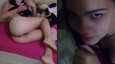 Aline Novinha Safada Deixa o Seu Namorado Tarado Gravar um Pornô Caseiro Dela Mamando a Rola Com Carinho e Vídeo Cai na Net – SP