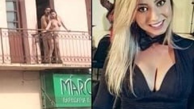 Flagra Amador Real da Gostosa Érica Bocchi Trepando na Varanda Com Seu Namorado Pablo Alves de Bento Gonçalves – RS